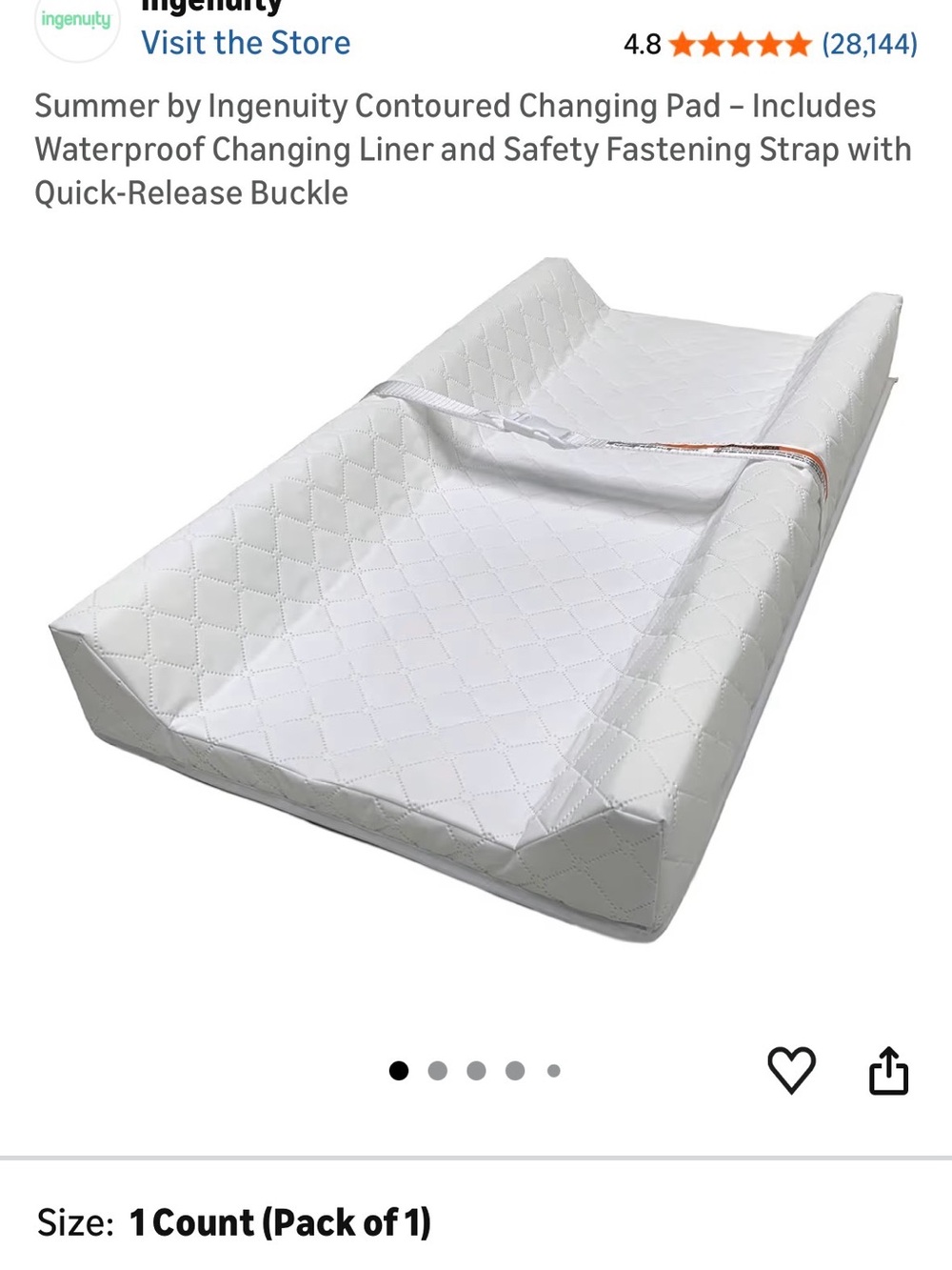 Changing Pad and 4 covers